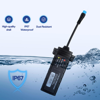 Traceur GPS 4G 2G LTE étanche IP67 Cantrack avec contrôle à distance et coupure d'alimentation pour scooter et moto