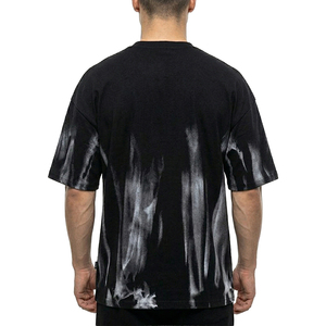 เสื้อยืด TOPSHOW แบบสั่งทำพิเศษ ผ้าฝ้าย 100% ล้างสีแบบแอซิด สไตล์ฮิปฮอปทรงหลวม เสื้อยืดลายกราฟิก เสื้อยืดวินเทจสั่งทำพิเศษสำหรับผู้ชาย - Product Image 3