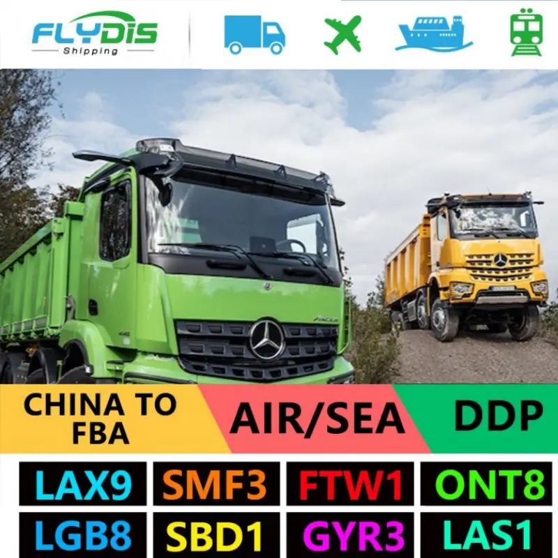 การขนส่งรถบรรทุกที่คุ้มค่าที่สุด DDP UPS DHL FEDEX ประตูไปที่ประตูจีนไปยังสหรัฐอเมริกา ยูเออี สหราชอาณาจักร เยอรมนี สเปน ยุโรป กานา โอมาน