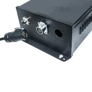热卖航空插头连接器收音机直角GX16 3针防水航空工业连接器