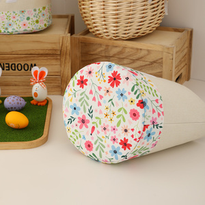 Bán buôn trực tiếp từ nhà máy: Đồ trang trí nhà cửa, quà tặng lễ hội, trứng, túi xách, giỏ thỏ Phục Sinh bằng vải canvas - Product Image 4