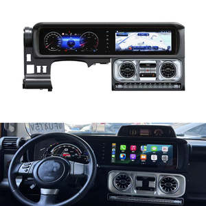 Bosstar Schermo Doppio da 24 Pollici per Toyota Land Cruiser FJ 2007-2022, Autoradio Android con Cruscotto Digitale - Product Image 1