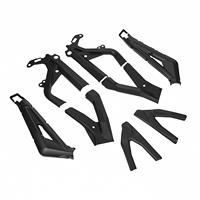 Kit complet de protection de carénage et de cadre pour SurRon Light Bee X, protection latérale de cadre de moto tout-terrain, pièces de rechange