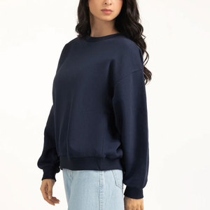 Sudadera de Mujer para Exteriores, 100% Algodón, Manga Larga, Forro Polar, Secado Rápido, Transpirable, Alta Calidad, MOQ Bajo - Product Image 5