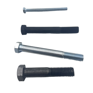 Custom Jinggong High Precision Hexagon <strong>Head</strong> <strong>Bolt</strong> Various Sizes Black Oxide 35K High Strength For Machinery Building ISO9001 - Product Image 2