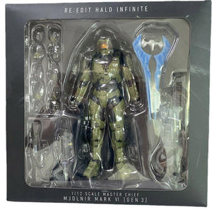 Figura Articulada de PVC a Escala 1/12 de Master Chief de Halo Infinite, Edición Decorativa en Caja, para Unisex - Product Image 4
