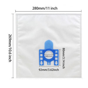 Para <span class=keywords><strong>Miele</strong></span> GN Air Clean 3D Filtro de aspiradora de alta eficiencia Bolsa de polvo para <span class=keywords><strong>Miele</strong></span> S8310/8390/S212 Batería eléctrica para garajes - Product Image 2