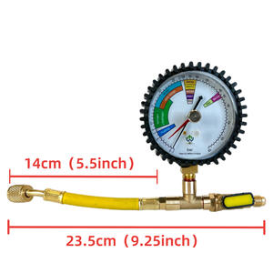 Manomètre à azote de 60 kg pour réfrigérateurs et climatiseurs, accessoire de détection de fuite de tête, accessoires de climatisation - Product Image 3