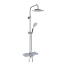 Dernier ensemble de douche d'usine Home Hotel Salle de bains Système de douche à économie d'eau Ensemble de pommeau de douche en acier inoxydable durable