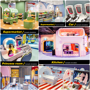 <span class=keywords><strong>Salle</strong></span> <span class=keywords><strong>de</strong></span> jeu pour faire semblant d'être un jeu <span class=keywords><strong>de</strong></span> rôle en ville Tiny Soft Play Toddler Indoor Playground Business Equipment - Product Image 3