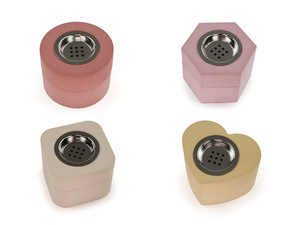 Moule en résine INTODIY pour brûleur d'encens, pot, cœur, hexagone, carré, boîte de rangement arabe, décoration intérieure, béton, plâtre, ciment, avec sac inclus - Product Image 4