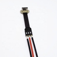 Câble de charge plat, fin et flexible FPC, câble court FFC FPV USB 3.1 Type C PVC Polybag OEM Standard Multimédia USB-C vers Micro USB