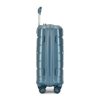 Valise de voyage Resenna PP avec roulettes multidirectionnelles pivotantes, serrure à combinaison approuvée TSA, style professionnel, grande taille