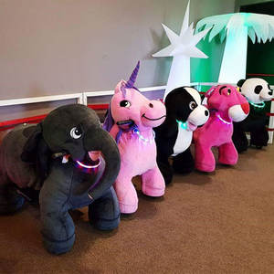 Mainan Berkendara Hewan, Skuter Listrik Hewan Mewah Ukuran Dewasa dan Anak - Product Image 2