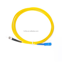 Harga Pabrik 3m LSZH Sheath Singlemode Simplex 2.0mm Kabel Patchcord Serat Optik FTTH Komunikasi SC UPC APC LC
