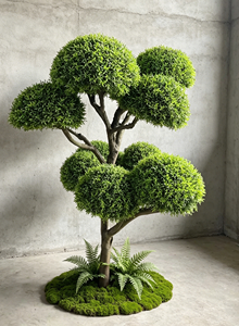 Bonsái Artificial <span class=keywords><strong>de</strong></span> <span class=keywords><strong>Buxus</strong></span> Sinica, Árbol <span class=keywords><strong>de</strong></span> Boj Chino <span class=keywords><strong>de</strong></span> Tacto Real para Vestíbulo <span class=keywords><strong>de</strong></span> Hotel o Villa - Product Image 5