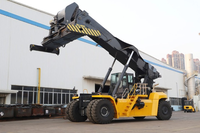 Chariot élévateur à bras articulé CLG2450 de 45 tonnes avec moteur diesel pour la logistique portuaire, le stockage de conteneurs, l'empilage de conteneurs en entrepôt et la manutention de marchandises