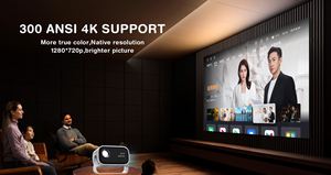 HiCyber Mg50 Pro Atv System Projector Android 12 Wifi Bt Tv Projector Home Theater Lcd Smart Projector Voice Remote - Product Image 6