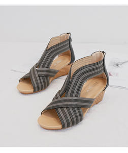 Sandalias de Plataforma de 5 cm para Mujer, Nuevas y a la Moda, con Correa en el Tobillo, Cómodas para Vestir en Verano, Sandalias Casuales y Elegantes - Product Image 6