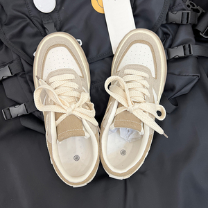 รองเท้าผ้าใบแบบผูกเชือก รุ่น Low Comfort สำหรับผู้ชาย คุณภาพสูง รองเท้าลำลอง รองเท้าสเก็ตบอร์ด แฟชั่น วัสดุ EVA ตาข่าย - Product Image 4