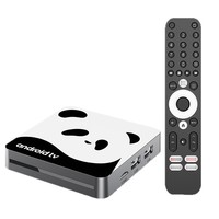 Nuevo Decodificador de TV Android I96 PANDA Transfronterizo con Red HiSilicon, 4K y Control por Voz para Duplicación de Pantalla