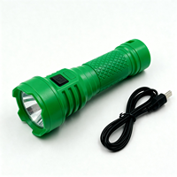 Lampe torche LED rechargeable de poche 120 lumens avec batterie 14500, étanche IP44 pour les aventures en plein air