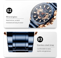 Curren 8363 lüks moda erkekler İzle paslanmaz çelik rahat spor büyük arama erkekler için orijinal marka Quartz saat Relogio Masculino