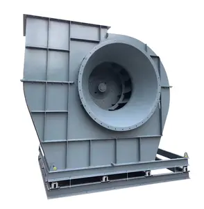 4-72 Industri Sentrifugal Ac Hisap Udara Suhu Tinggi Blower Radial Bertekanan Boiler Debu Extraction Fan Besi Cor Ce