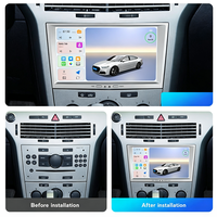 Lecteur MP3 Android avec écran tactile de 8 pouces pour Opel, Android Auto, CarPlay, navigation GPS, radio, stockage 64 Go, lecteur CD intégré au tableau de bord