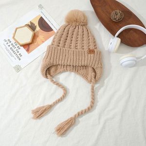 Bonnet en tricot torsadé 100 % acrylique pour l'hiver, décontracté, chaud, idéal pour l'extérieur par temps froid, vente en gros - Product Image 4