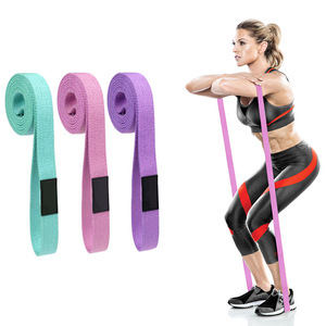 Logo personalizzato stampato Yoga palestra esercizio <span class=keywords><strong>Fitness</strong></span> per gambe glutei bottino anca tessuto fasce di resistenza 1 PC/sacchetto del OPP o 3 Pc/sacchetto della maglia 74 - Product Image 4