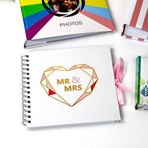 <span class=keywords><strong>Album</strong></span> promotionnel de luxe <span class=keywords><strong>Scrapbooking</strong></span> feuille d'or 8 pouces Scrap Book 60 Pages vierges papeterie en gros fournitures de <span class=keywords><strong>scrapbooking</strong></span> bricolage - Product Image 4