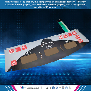 3m Adhesive Membrane <strong>Keypad</strong> With Single <strong>Key</strong> For Integrated Circuits - Product Image 6