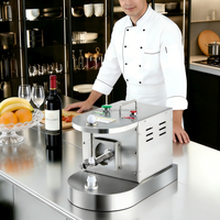 Mango aardappel Commerciële Kwaliteit 80W Automatische Fruit Schilmachine voor Sinaasappelen Appels Aardappelen Eenvoudige Bediening Groente Schiller