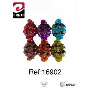 MNJ Hair Clips Resin Frame Colorful 12Pcs Set For Women And Girls - Product Image 2