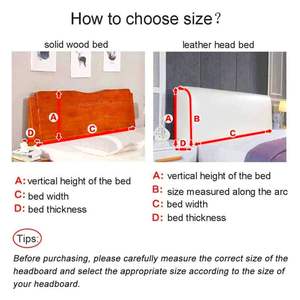 Housse <span class=keywords><strong>de</strong></span> tête <span class=keywords><strong>de</strong></span> <span class=keywords><strong>lit</strong></span> épaisse en <span class=keywords><strong>tissu</strong></span> velours Queen/King/Twin Housse <span class=keywords><strong>de</strong></span> tête <span class=keywords><strong>de</strong></span> <span class=keywords><strong>lit</strong></span> housse <span class=keywords><strong>de</strong></span> coussin matelassée pleine grandeur - Product Image 6