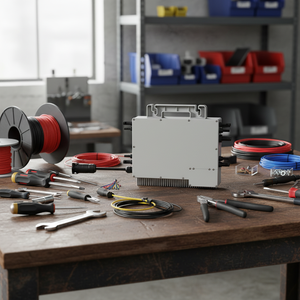 EN STOCK: Microinversor Monofásico de Bajo Voltaje para <span class=keywords><strong>Inversores</strong></span> de 1300/1600/1800W/2000W/2200W, SUN-M130/160/180/200/220G4-EU-Q0 40-60V - Product Image 5
