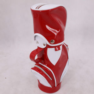 <span class=keywords><strong>Sac</strong></span> <span class=keywords><strong>de</strong></span> golf portable en cuir PU imperméable et durable, noir/blanc, pour accessoires <span class=keywords><strong>de</strong></span> <span class=keywords><strong>mini</strong></span>-golf - Product Image 1