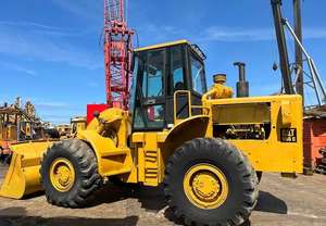 Cargador de ruedas CAT 966C usado en buen estado, maquinaria de construcción hidráulica Original, cargador frontal de segunda mano 938M 988H - Product Image 6