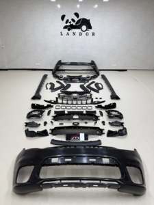 Kit de Carrocería para Jeep <span class=keywords><strong>Grand</strong></span> <span class=keywords><strong>Cherokee</strong></span> <span class=keywords><strong>2011</strong></span>-2017 Conversión a Estilo SRT 2018-2020 Piezas de Actualización con Capó, Parachoques, Parrilla, Listo para Instalar - Product Image 3