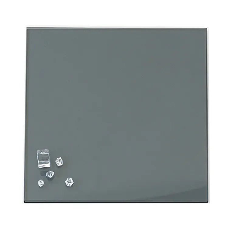 Nuevo producto Explosion Glass Euro Grey Dark Grey Float Glass para construcción decorativa