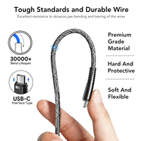 Adaptateur secteur USB-C HKY/OEM 20V PD65W pour ordinateur portable Samsung AI avec câble de 1.5m prise US/EU/UK certifié CE/UKCA/ROHS