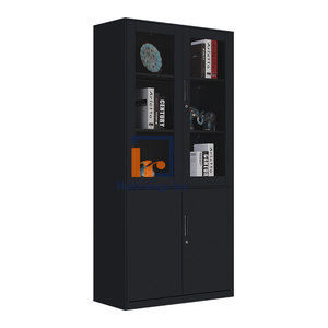 Armoire de classement en acier laminé à froid de haute qualité et durable, design moderne, porte battante, grande capacité, pour bureau à domicile, école - Product Image 2