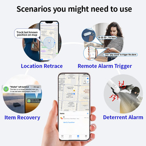 Chống Mất Báo Động Cá Nhân Thông Minh Key Finder Bluetooth Tracker Có Thể Sạc Lại GPS Định Vị Báo Động Cá Nhân Dài Phạm Vi Thiết Bị Tín Hiệu - Product Image 5