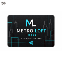 Tarjeta de Llave RFID para Hotel con Impresión Personalizada, 13,56 MHz, MIFARE DESFIRE EV3, 2K, 4K, 8K Bytes, para Control de Acceso