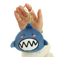 Porte-clés Requin en Peluche Ultra Doux, Pendentif Cuddle Pal, Mini Jouet en Peluche, Vente en Gros, Décoration Maison, Cadeau - Nouvelle Collection