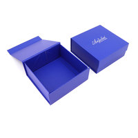 Customized square Magnetic Folding Paper Box Is Treated with a Matte Coating Magnetic Gift Paper Box Cardboard Packing Paper Box