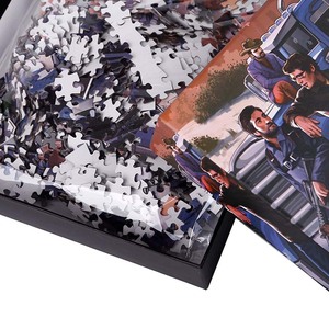 Tùy Chỉnh 500 1000 Miếng Trẻ Em Giáo Dục Khung Câu Đố Mini Tông Cho Trò Chơi Ghép Hình Câu Đố - Product Image 2