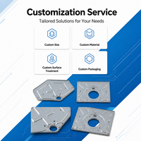 Pièces en tôle estampées JinLi sur mesure de précision, service OEM, supports et plaques de couverture estampés pour l'automatisation des machines