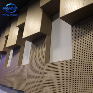 Maille métallique perforée en acier inoxydable 304 et aluminium avec services de poinçonnage, découpe et pliage pour caches de radiateurs - Product Image 5